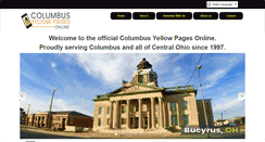 Desktop Screenshot of columbusyellowpages.com