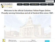 Tablet Screenshot of columbusyellowpages.com